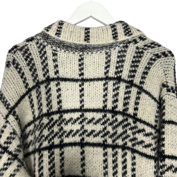 L SPACE Stirling Sweater Coat Couldn't Be Cozier Plaid Size XL - Picture 13 of 16